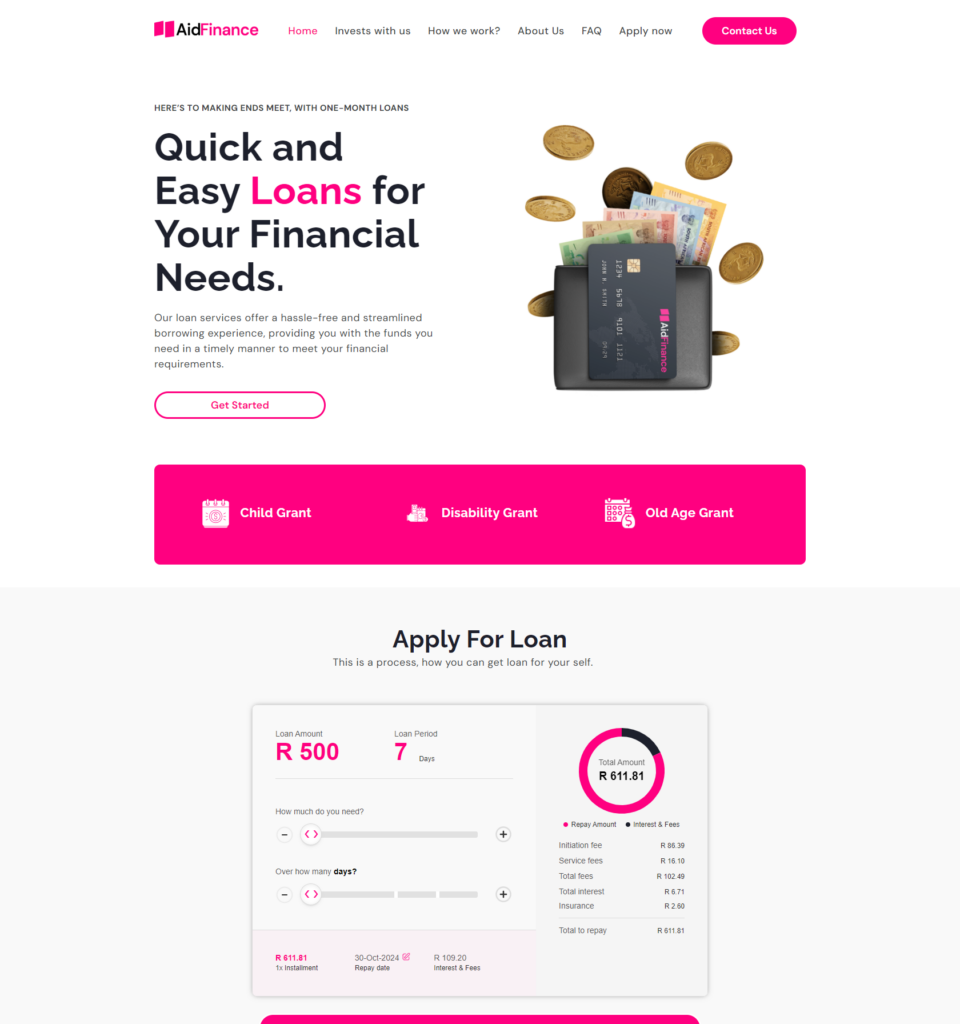 Loan and Investment Management Platform