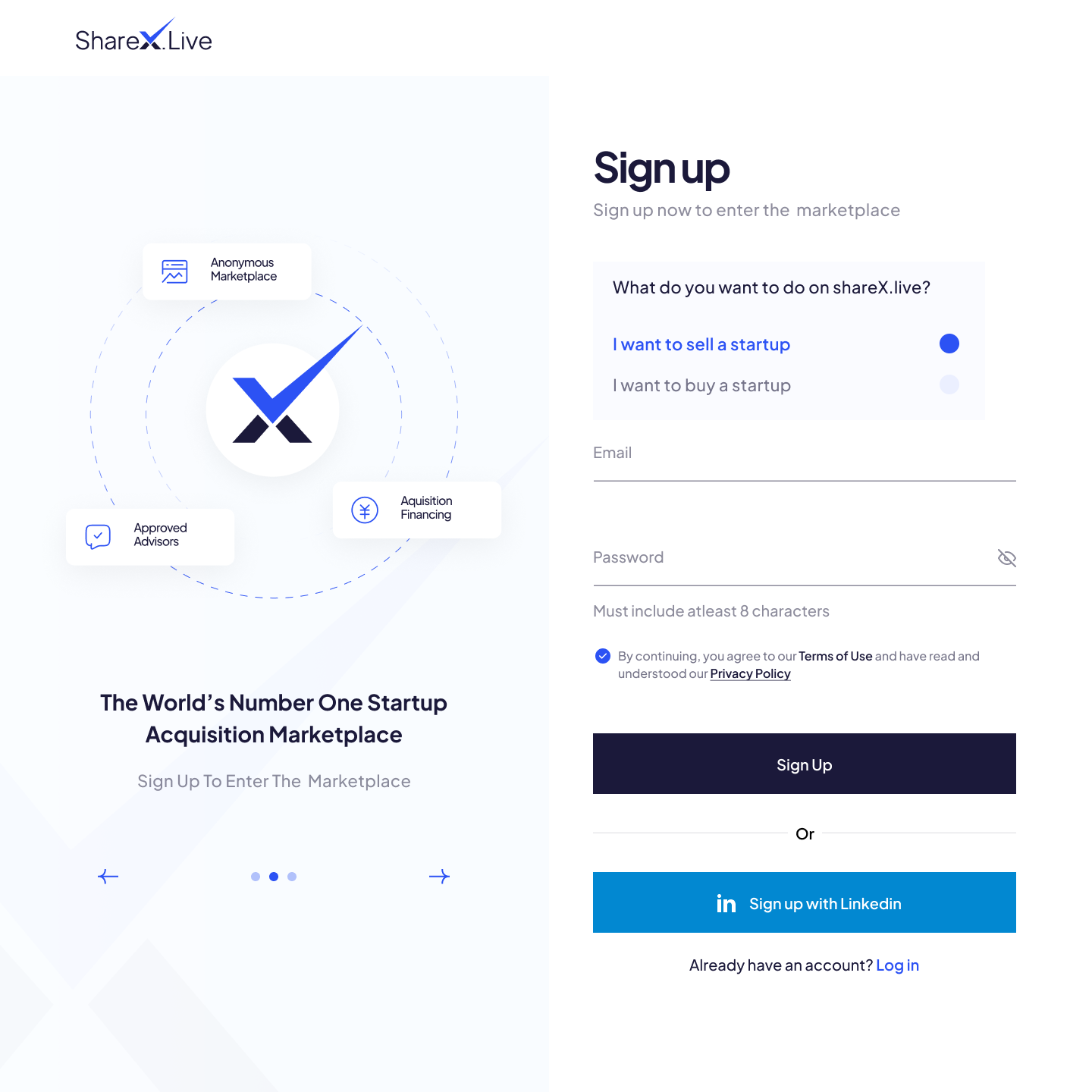 Signup