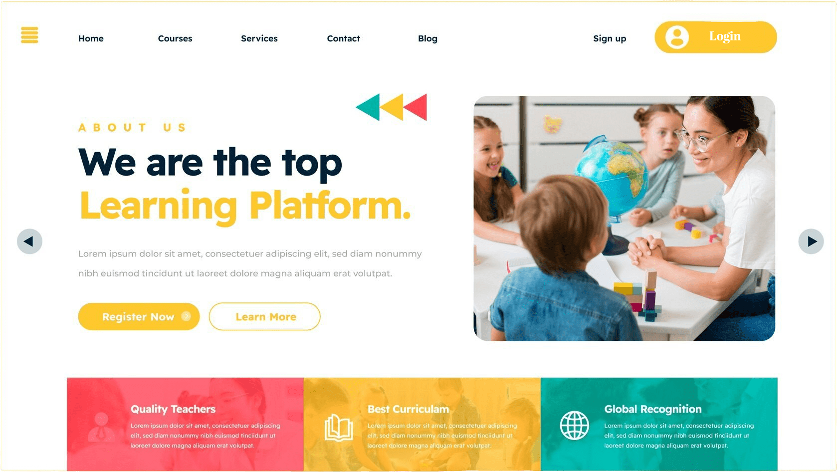 Website Design for Schools